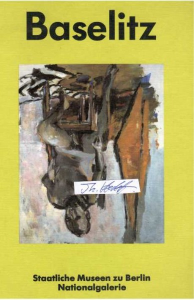 GEORG BASELITZ (Hans-Georg Kern, 1938 in Deutschbaselitz, Sachsen-2026) Professor, deutscher Maler und Bildhauer