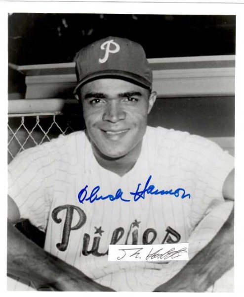 CHUCK HARMON (1924-2019) US-amerikanischer Baseballspieler / American professional baseball utility player in Major League Baseball (MLB), who played for the Cincinnati Redlegs (1954–1956), St. Louis Cardinals (1956–1957), and Philadelphia Phillies (1957). He batted and threw right-handed.