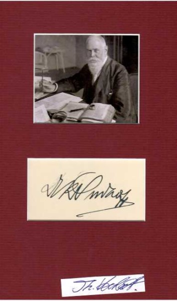KARL SUDHOFF (1853-1938) Professor Dr.med., deutscher Arzt und der bedeutendste Medizinhistoriker seiner Zeit, unter anderem als Paracelsus-Forscher. Sein Institut in Leipzig war das weltweit erste Institut dieser Disziplin.. Seit seiner Gründung der Deutschen Gesellschaft für Geschichte der Medizin und der Naturwissenschaften im Jahr 1901 war er deren Vorsitzender.
