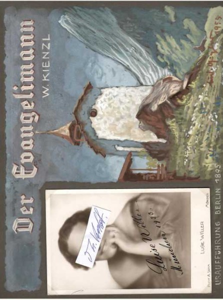 LUISE WILLER (1888-1970) deutsche Opernsängerin (Alt), Kammersängerin / german opera singer