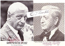GUNTHER PHILIPP (1918-2003) deutscher Schauspieler und Komiker