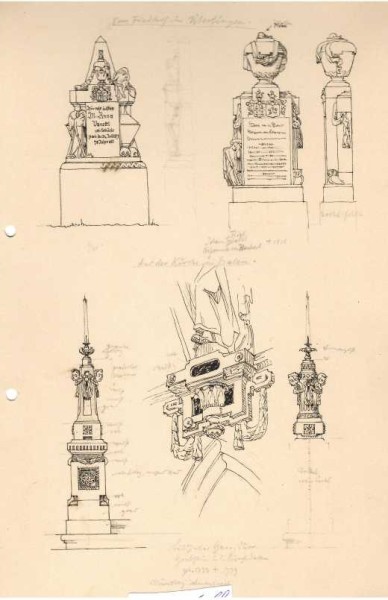 ÜBERLINGEN (Bodensee, um 1899) - FRIEDRICH BOLTE (Daten unbekannt, aus Berlin) Stadtbauinspektor in KÖLN
