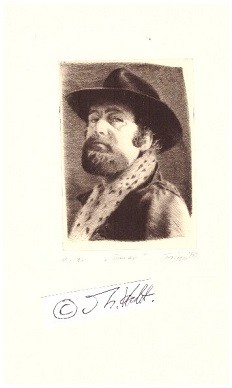 JAN PETER TRIPP (1945) deutscher Maler und Grafiker, wichtiger deutscher Vertreter des Realismus