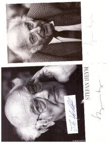 STEFAN HEYM (eigtl. Helmut Flieg, 1913-2001) deutscher Schriftsteller / influential east german writer