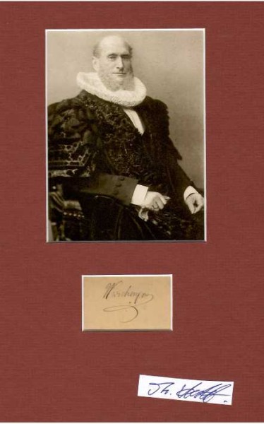 GUSTAV HEINRICH KIRCHENPAUER (1808-87) deutscher Jurist, Journalist, Naturforscher und Erster Bürgermeister von Hamburg