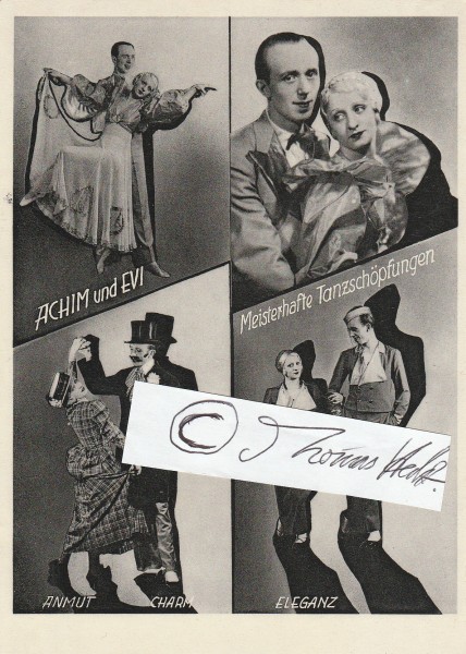 ACHIM UND EVI Tanzpaar / Kabarettisten