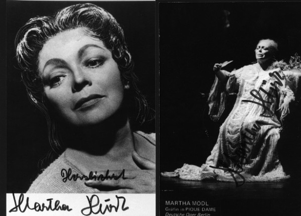 MARTHA MÖDL(1912-2001) deutsche Opernsängerin, dramatischer Sopran, Kammersängerin, große Wagner’schen Nachkriegsprimadonna