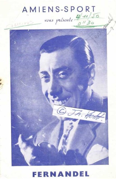 FERNANDEL (1903-71) französischer Komiker / french comic actor