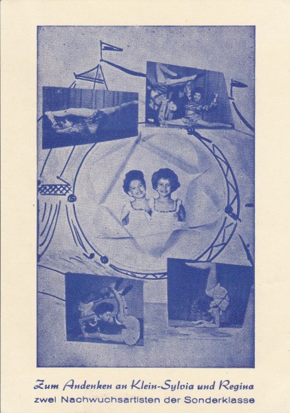 KLEIN-SYLVIA und REGINA deutsche Nachwuchsartisten