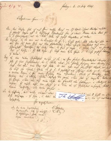 KARL SPINDLER (oder Carl Spindler, auch C. Spinalba und Max Hufnagl, 1796-1855) deutscher Schriftsteller, zunächst wurde er Schauspieler und schloss sich einer Wandertruppe an. Jahrelang zog er mit dieser Theatergesellschaft durch Deutschland und die angrenzenden Länder. Seit 1834 verfasste mit einer geradezu fabelhaften Geschwindigkeit zahllose Romane und Novellen. Zwischen 1830 und 1860 zählte er zu den populärsten Unterhaltungsschriftstellern in Deutschland. Unter seinen zahlreichen Romanen gehören zu den seinerzeit am meisten gelesenen: Der Bastard (1826, 3 Bde.; aus der Zeit Kaiser Rudolfs II.), Der Jude (1827, 4 Bde.; eine Sittenschilderung aus der ersten Hälfte des 15. Jahrh.), Der Jesuit (1829, 3 Bde.), Der Invalide (1831, 5 Bde.), ein Roman aus der Zeit der französischen Revoluti