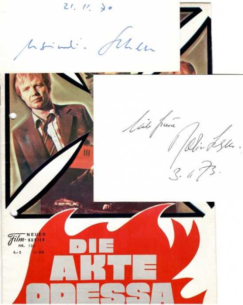 MARIA SCHELL (1926-2005) österreichisch-schweizerische Schauspielerin; MAXIMILIAN SCHELL (1930-2014) österreichisch-schweizer Schauspieler, Regisseur und Produzent, OSCAR-Gewinner 1962