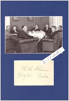 THOMAS THEODOR HEINE (auch Th. Th. Heine; 1867-1948) deutsch-schwedischer Maler, Zeichner, Gebrauchsgraphiker und Schriftsteller