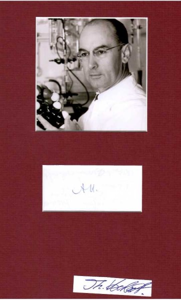 ALBERT HOFMANN (1906-2008) Profressor Dr., Schweizer Chemiker, Autor und der Entdecker des LSD