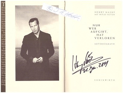 HENRY MASKE (1964) deutscher Box-Weltmeister 1993-95, Olympiasieger