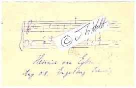 HEINRICH VAN EYKEN (auch Eijken; 1861-1908) deutscher Komponist und Musikpädagoge