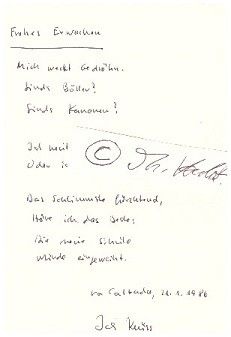 JAMES KRÜSS (1926-97) deutscher Jugendautor, Dichter, Schriftsteller