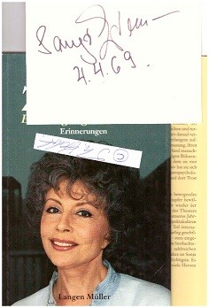 SONJA ZIEMANN (1926-2020) deutsche Schauspielerin, Tänzerin und Sängerin
