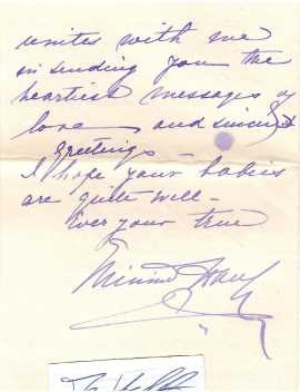 MINNIE HAUK (1851.1929) US-amerikanische Opernsängerin (Mezzosopran), sie war die erste amerikanische Carmen (1878) und Manon (1885). Ihr umfangreiches Repertoire umfasste insgesamt etwa einhundert Rollen und sie sang die Carmen in vier Sprachen.