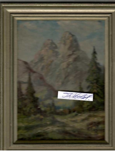 R. BAGINSKI (Daten unbekannt) deutscher Maler