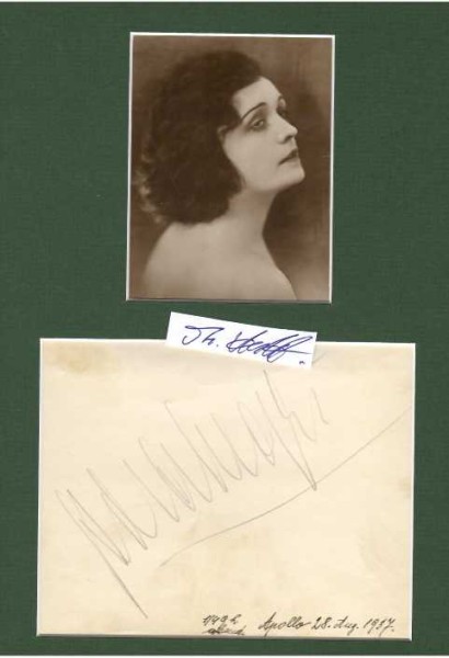POLA NEGRI (1899-1987) polnische Schauspielerin, großer Stummfilmstar, Romanzen mit Charlie Chaplin und Rudolph Valentino / polish actress