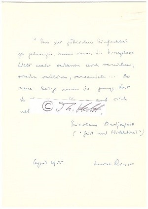 LUISE RINSER (1911-2002) deutsche Schriftstellerin