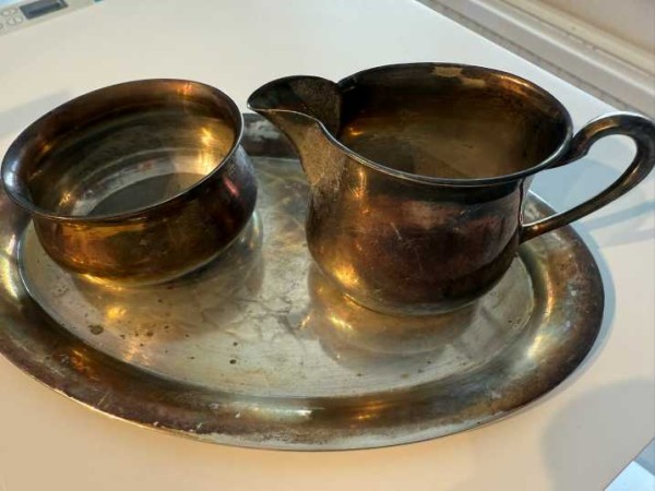 SILBER-KAFFEEGEDECK (J. Dix, Bonn)