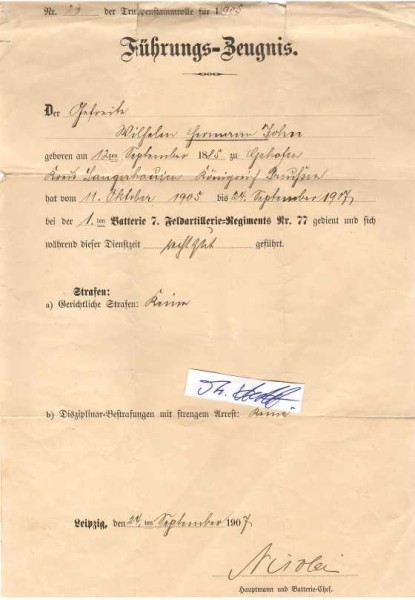 AUGUST NICOLAI (Georg Friedrich August Nicolai, seit 1916 Nicolai-Pascha, 1868-1941) sächsischer Generalmajor, Batteriechef im Feld-Artillerie-Regiment Nr. 77 in Leipzig. Im Rang eines türkischen Oberst kommandierte er die 3. osmanische Division; Ritterkreuz des Militär-St.-Heinrichs-Ordens. 1916 wurde ihm der türkische Ehrentitel Pascha verliehen.