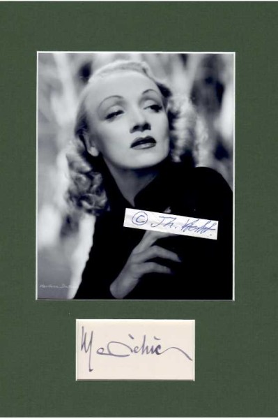 MARLENE DIETRICH (1901-92) Filmlegende