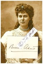 BESSIE ABOTT (1878-1919) US-amerikanische Opernsängerin / American operatic soprano, married sculptor and poet Waldo Story in 1912 and retired from her career