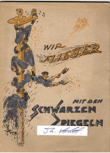 Luftwaffen-Baubrigade III (Hrsg.) 1942, Reinhold Escher (1905-94, deutscher Grafiker und Illustrator. Bekannt wurde er als Zeichner des Hörzu-Maskottchens Mecki.r); HELMUTH BRAUER (Autor)