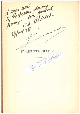 CHARLES RICHET (1882-1966) Professor Dr., Sohn des gleichnamigen Nobelpreisträgers, Spezialgebiet Ernährung, 1943 in das KZ Buchenwald deportiert