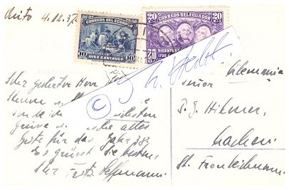 FRITZ LEFFMANN (Daten unbekannt) deutsch-jüdischer Fotograf / jewisher photographer in Exile (Die Deutschen in Ecuador)