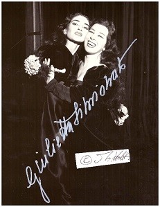 GIULIETTA SIMIONATO (1910-2010) italienische Opernsängerin mit den Stimmlagen Mezzosopran und Alt