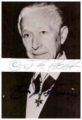 ERNST JÜNGER (1895-1997) deutscher Schriftsteller, letzter Träger des Pour le Merite