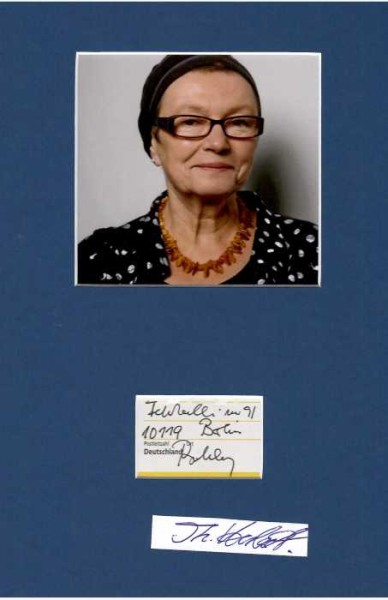 BÄRBEL BOHLEY (1945-2010) DDR-Bürgerrechtlerin und Malerin, Mitbegründerin Neues Forum
