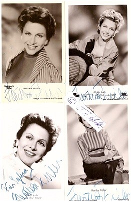 HERTHA FEILER (1916-70) österreichische Schauspielerin, verheiratet mit Heinz Rühmann