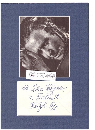 ELSA WAGNER (1881-1975) deutsche Schauspielerin