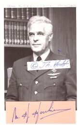M.G. GESCHIERE (1926-2007) Lt.Gen. / Lieutenant generaal, dutch air force generaal, Commander of Dutch Air Force 1976-81