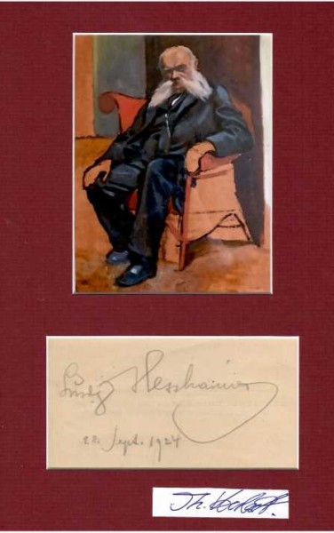 LUDWIG HESSHAIMER (1872-1956) österreichischer Zeichner, Radierer und Illustrator / austrian illustrator and etcher