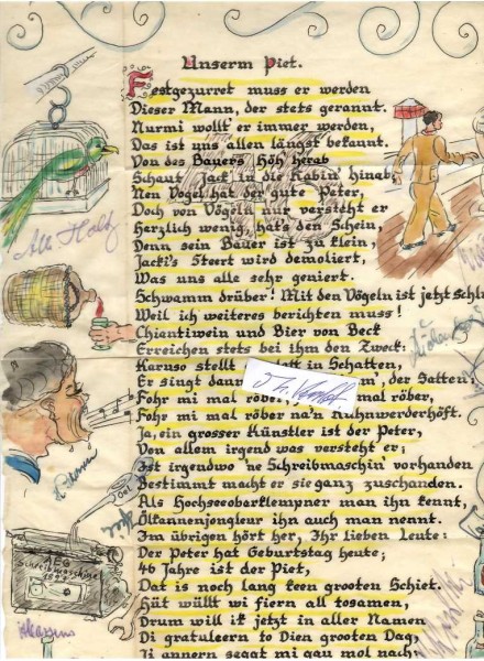 ALBERT HOLTZ (Daten unbekannt) Kapitän des Motorschiffes MORSUM der Deutschen Orient-Linie 1950/60 er Jahre