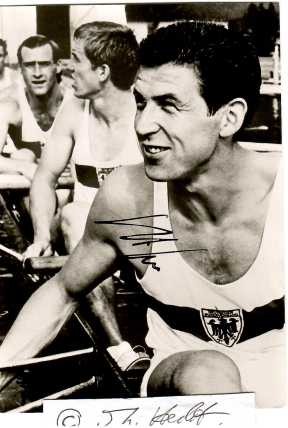 HORST MEYER (1941-2020) deutscher Ruderer, der 1968 Olympiasieger mit dem Achter wurde / german ruderer with olympic gold medal