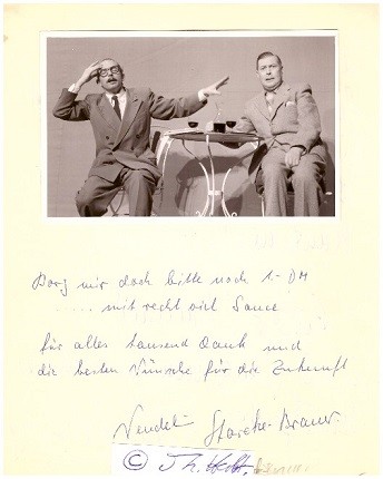 WENDELIN STARCKE-BRAUER (Daten unbekannt) deutscher Schauspieler