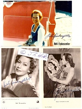 HELI FINKENZELLER (1914-91) deutsche Schauspielerin, mit Schauspieler Will Dohm verheiratet, Mutter von Gaby Dohm