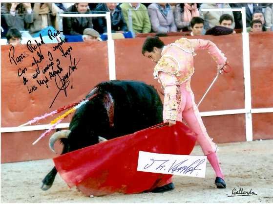 LUIS MIGUEL AMADO Matador, Torero / spanischer Stierkämpfer / spanish bullfighter