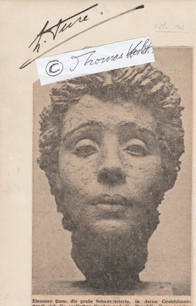 CLARA SALBACH (auch Clara Hofmann-Salbach, 1861-1944) sächsische Hofschauspielerin, goldene Verdienstmedaille für Kunst und Wissenschaft , , Ehrenmitglied des Dresdner Staatstheaters