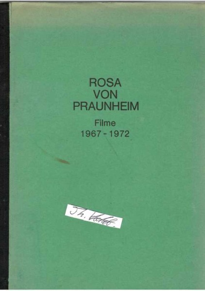 ROSA VON PRAUNHEIM (1942-2025) deutscher Regisseur, schwuler Aktivist / german director and gay activist