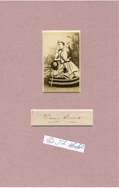 Maria Anna von Preußen (1837-1906), Prinzessin Friedrich Karl von Preußen , geb. Prinzessin von Sachsen-Anhalt ( Tochter des Herzogs Leopold Friedrich von Anhalt-Dessau)