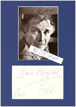 MARC CHAGALL (1887-1985) französisch-russischer Maler / russian-french painter
