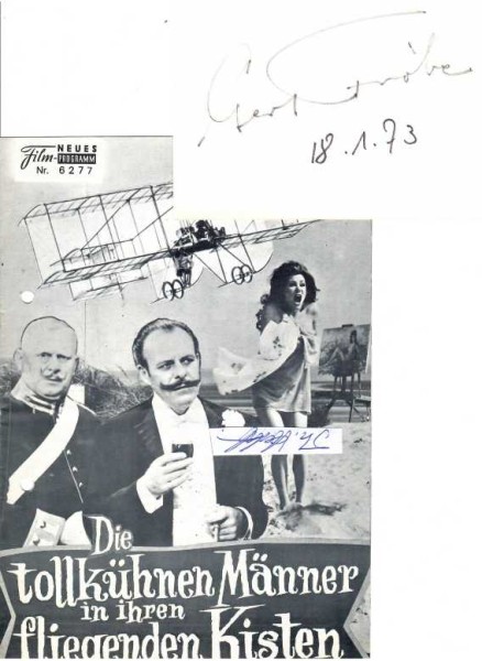 GERT FRÖBE (1913-88) deutscher Schauspieler, Charakterdarsteller, Komiker