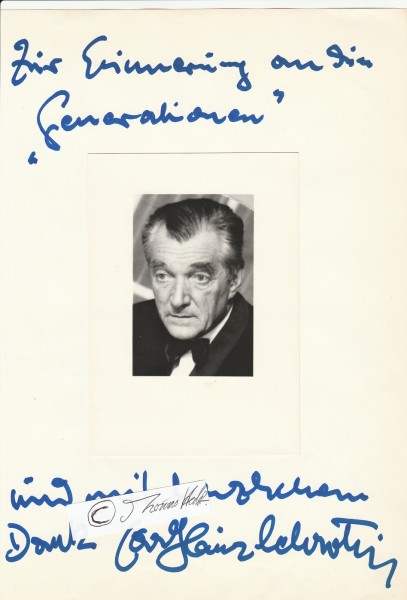 CARL-HEINZ SCHROTH (1902-89) deutscher Schauspieler